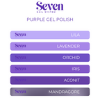 Lot de 6 vernis violets + Sticker offert
